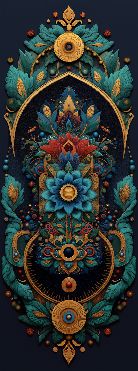 Teal Lotus