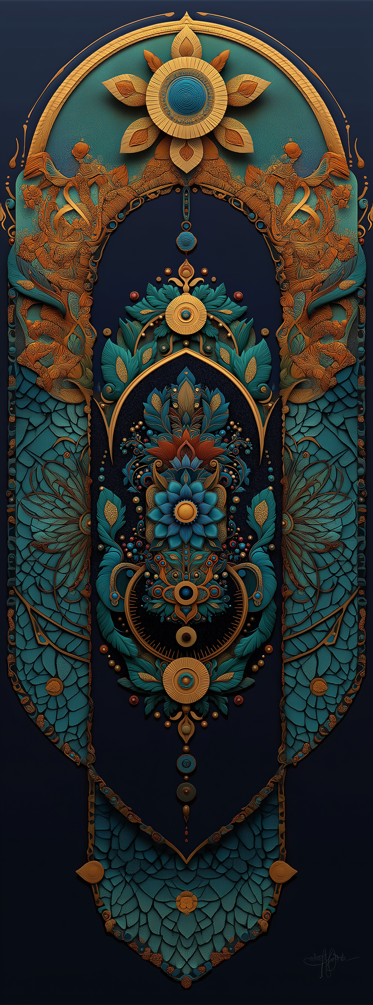 Blue Lotus Spire
